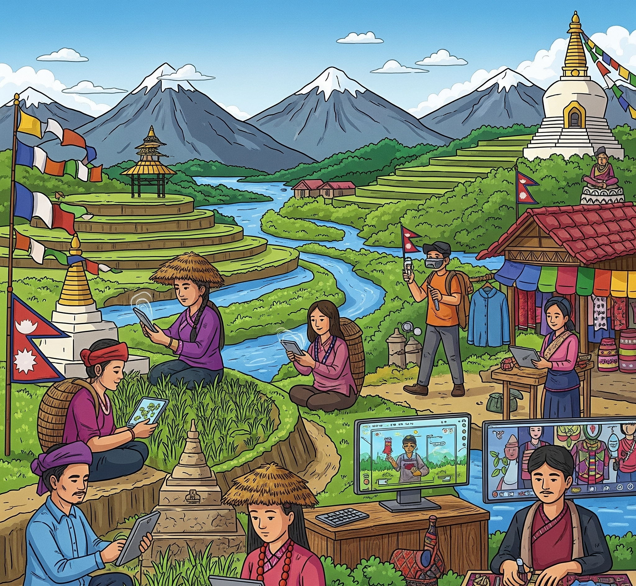 Nepal’s Hidden Startup Sectors Beyond Tech: Agriculture, Tourism & More