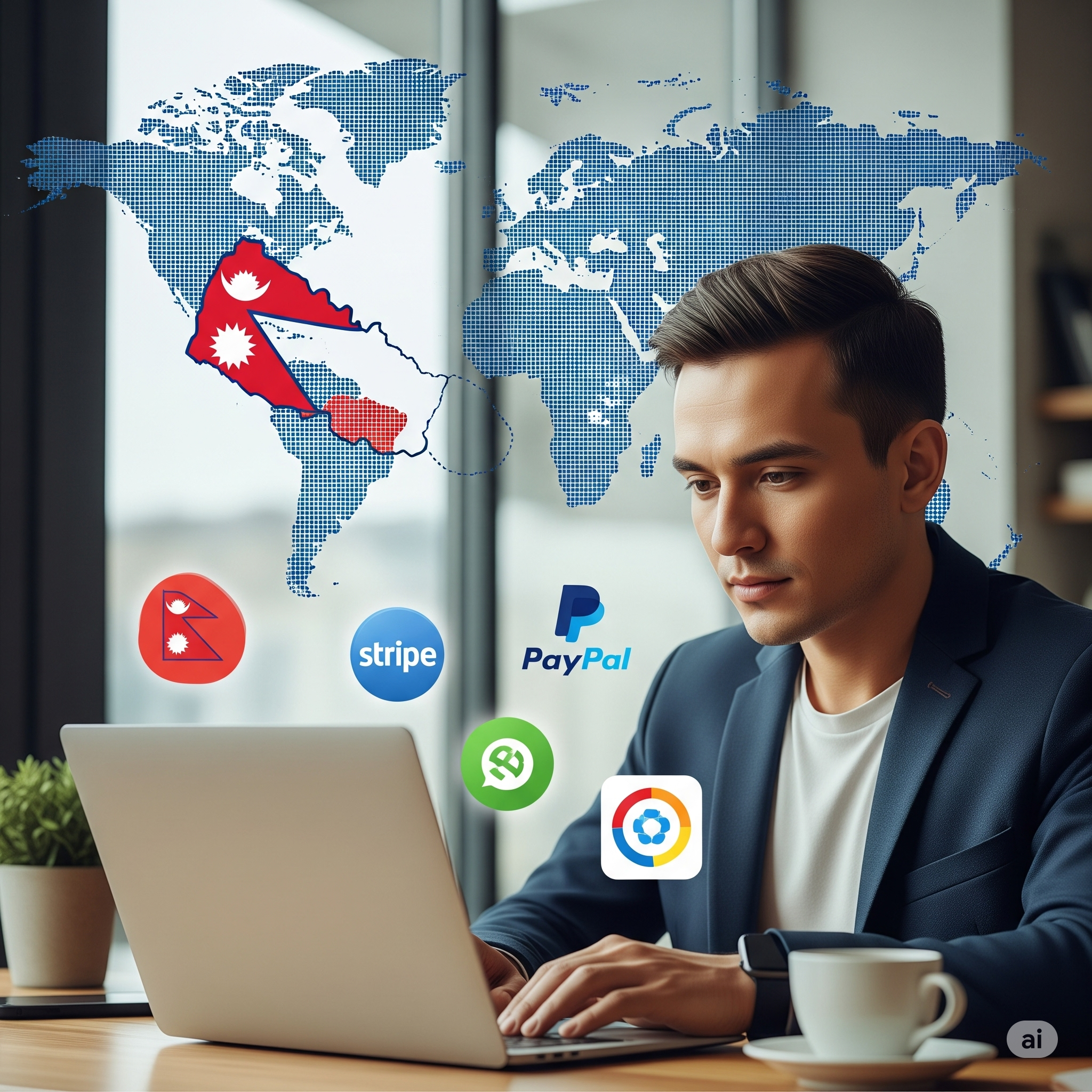 How to Accept International Payments and Build a Global Business from Nepal
